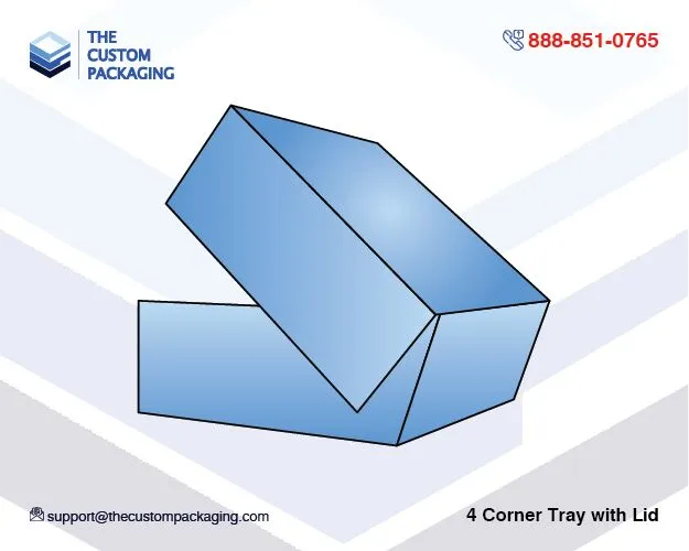 4 Corner Tray with Lid