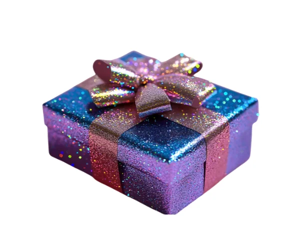 Custom Glitter Gift Box