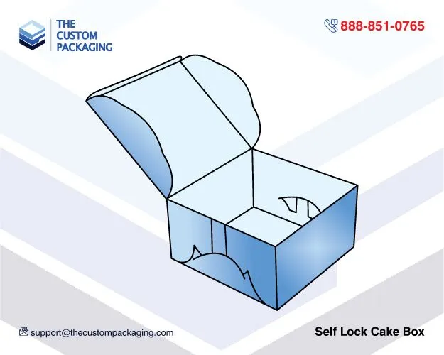 Self Lock Cake Box