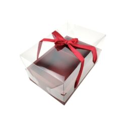 Custom Clear Lid Gift Boxes