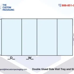 Double Glued Side Wall Tray and Sleeve