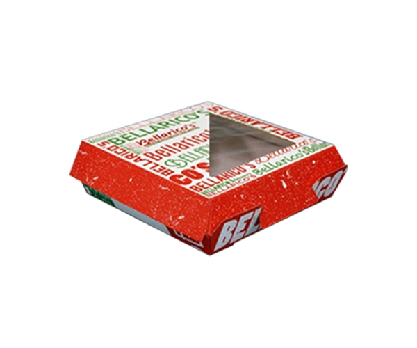 Custom F-flute Pizza Window Boxes