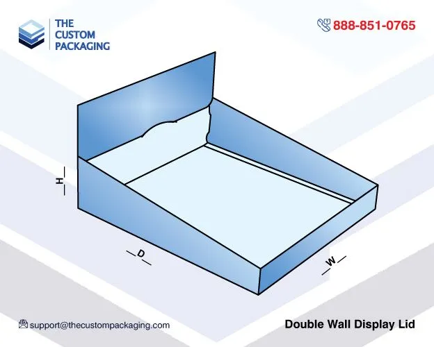 Double Wall Display Lid