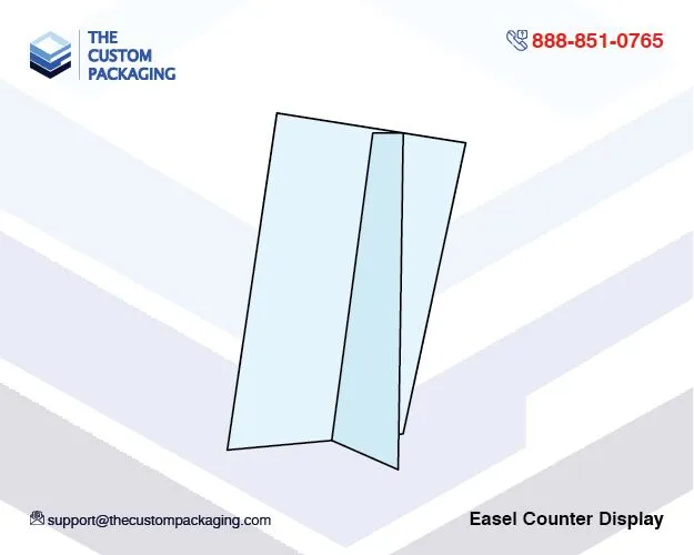 Easel Counter Display