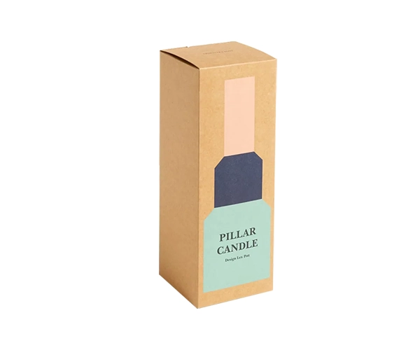 Custom Pillar Candle Packaging