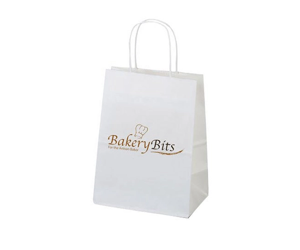 Custom White Kraft Bags