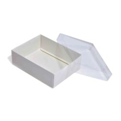 Custom Clear Lid Gift Boxes