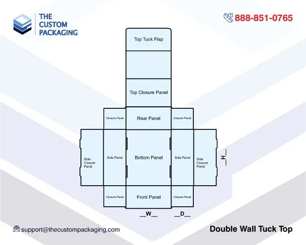 Double Wall Tuck Top Boxes