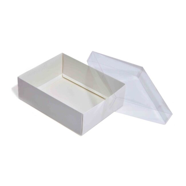 Custom Clear Lid Gift Boxes