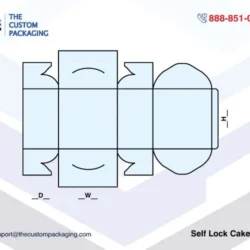 Self Lock Cake Box