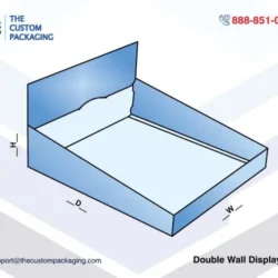 Double Wall Display Lid Boxes