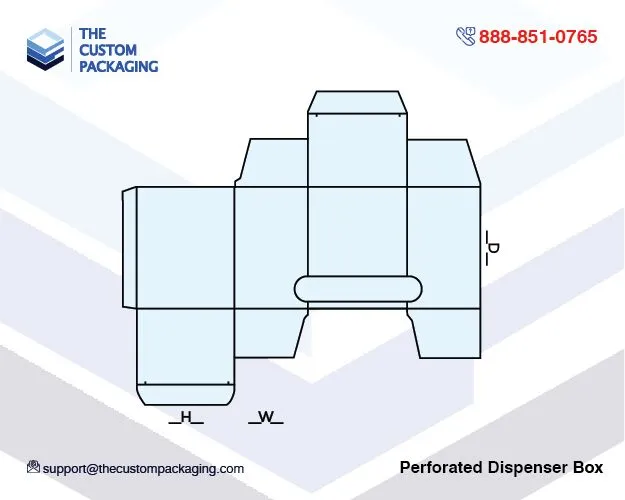 Perforated Dispenser Box