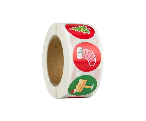 Circle-Sticker-packaging