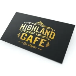 Business Cards with Foiling