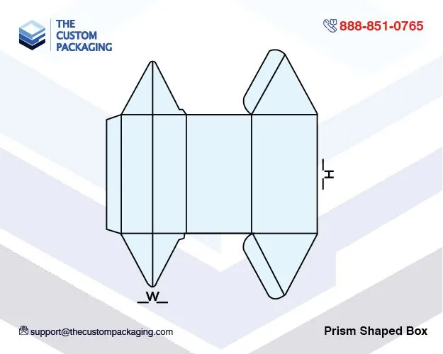 Prism Shaped Box