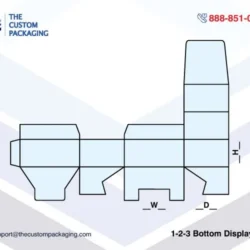 1-2-3 Bottom Display Lid