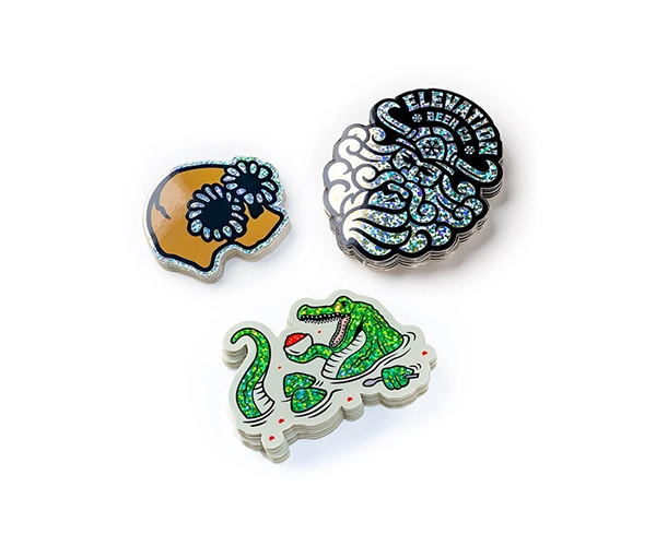 Custom Glitter Stickers