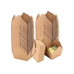 Custom Grease Repellent Takeout Boxes