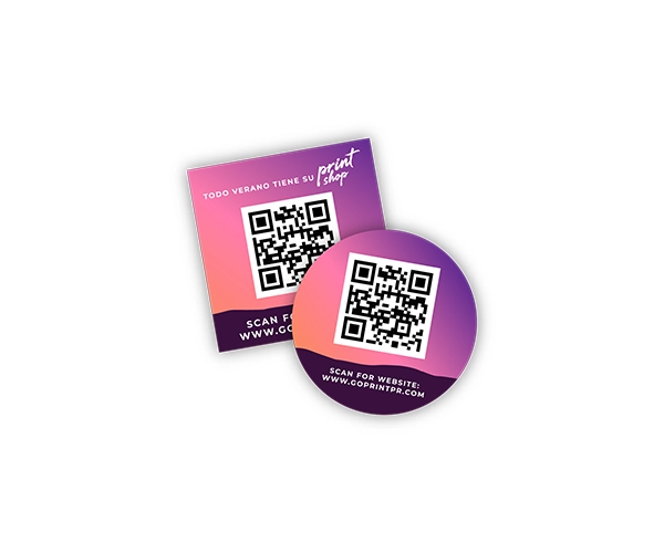 QR Code Stickers