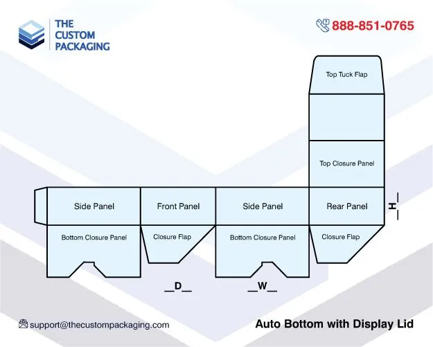 Auto Bottom with Display Lid