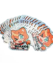 Custom Glitter Stickers