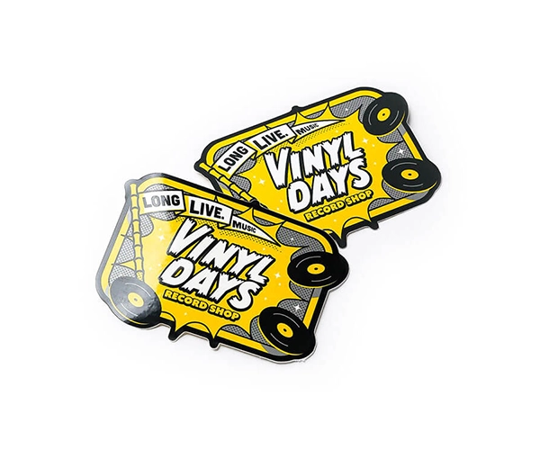 Custom Glossy Stickers