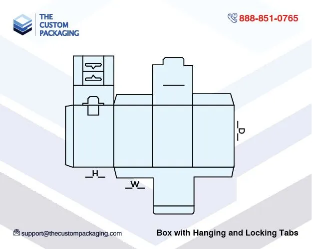 Box with Hanging and Locking