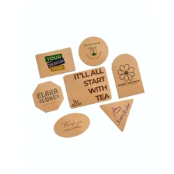 Custom Kraft Stickers