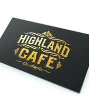 Business Cards with Foiling