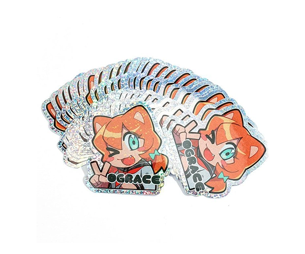 Custom Glitter Stickers