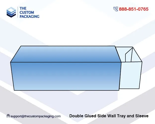 Double Glued Side Wall Tray and Sleeve