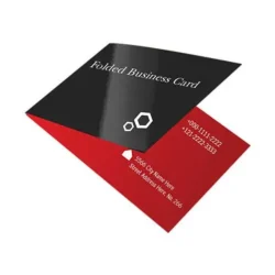 Folded Business Cards