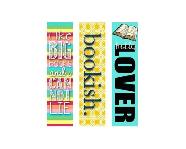 3 x 7 Bookmarks